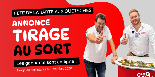 45ème Zwatschgawayafascht Pfastatt | Résultats du jeu concours Croq’n’Roll 🎉